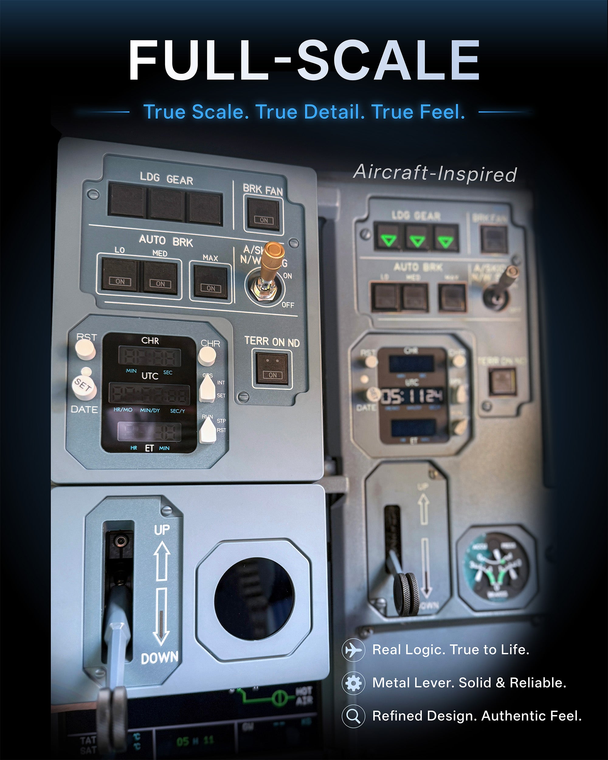 WINGFLEX GMP Gear Management Panel A320